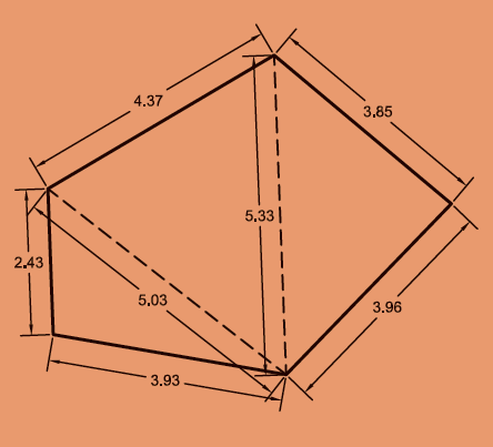 تعیین مساحت قطعه زمین