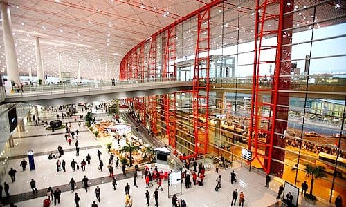 Beijing international airport