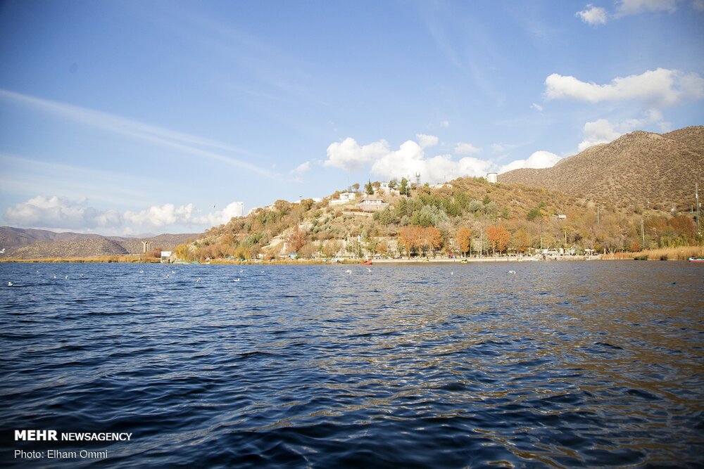 بزرگترین چشمه آب شیرین ایران