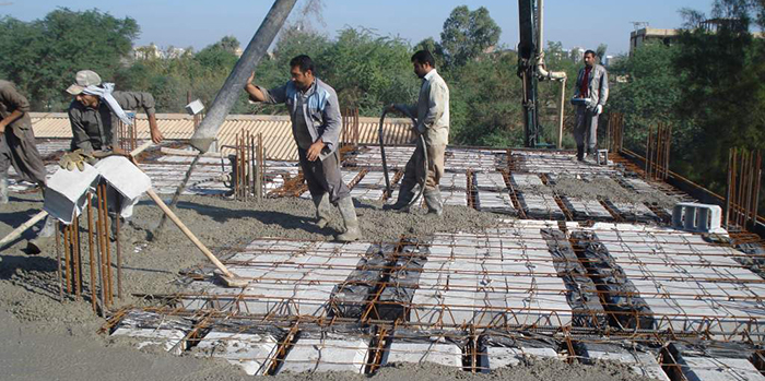 سقف تیرچه بلوک