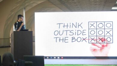 گزارش تصویری کارگاه Box the of out think با ارائه محمد خاوریان