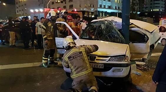تصادفات رانندگی در تهران