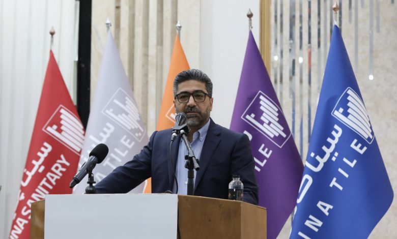 علیرضا احدیان مدیر عامل گروه کاشی و سرامیک سینا