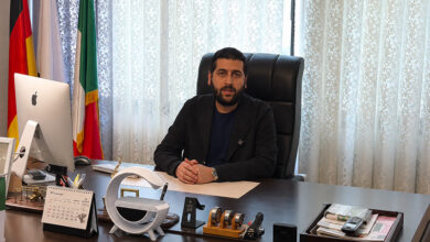 مهندس آرش خجسته مدیرعامل گروه فنی مهندسی استقامت(RAVEN)